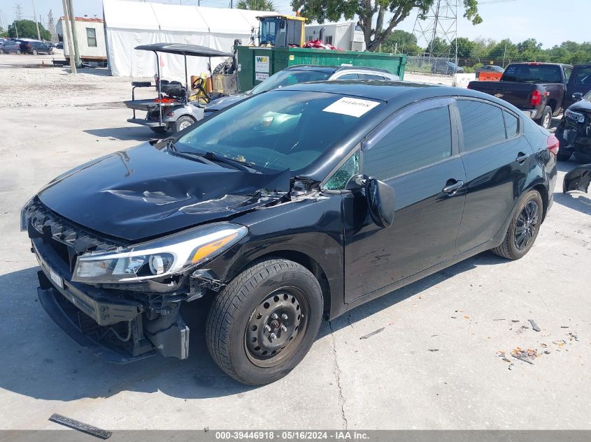 2017 Kia Forte Lx VIN: 3KPFK4A74HE114819 Lot: 39446918