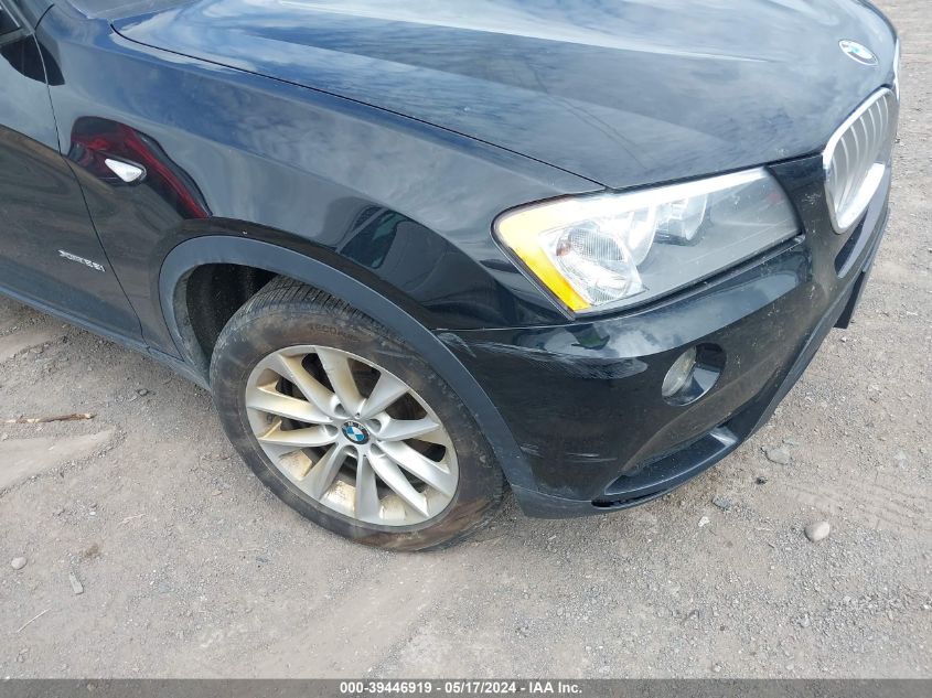 2013 BMW X3 xDrive28I VIN: 5UXWX9C52D0D05444 Lot: 39446919