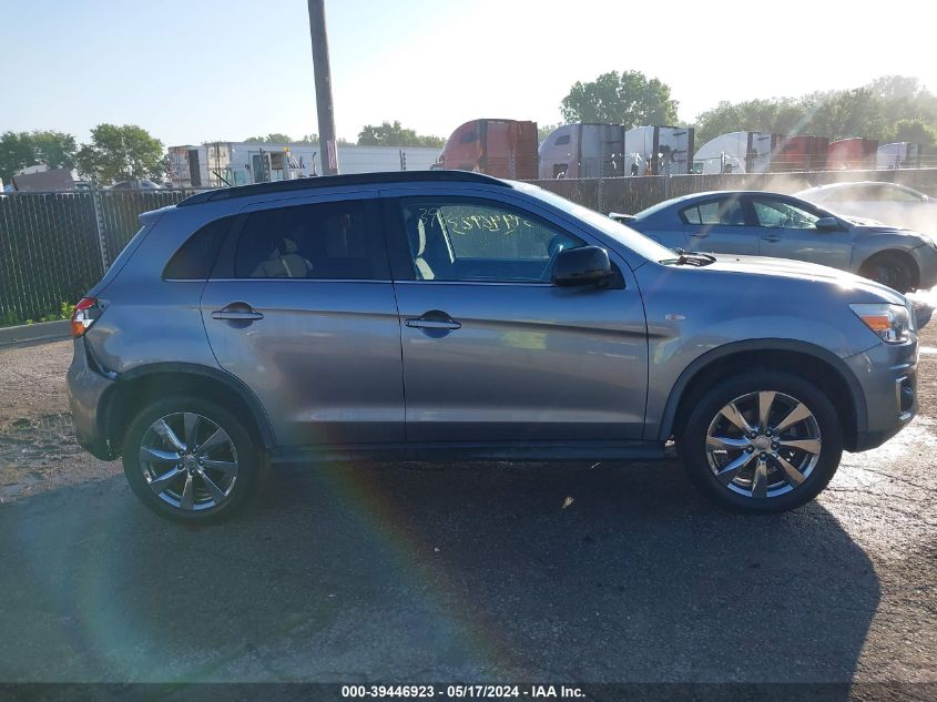 2013 Mitsubishi Outlander Sport Le VIN: 4A4AP5AU6DE016168 Lot: 39446923