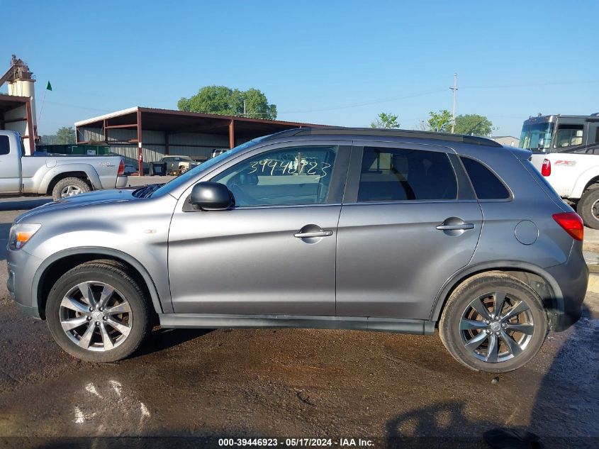 2013 Mitsubishi Outlander Sport Le VIN: 4A4AP5AU6DE016168 Lot: 39446923