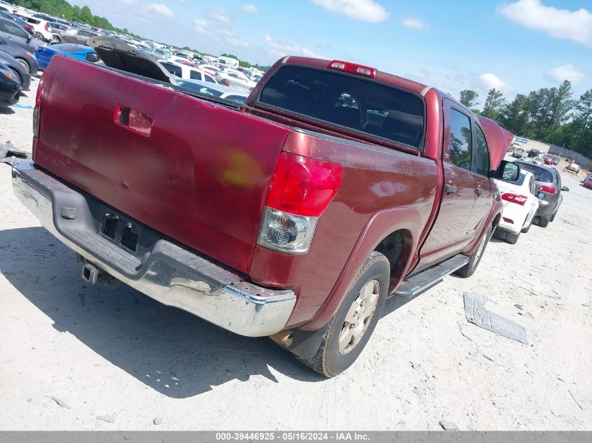 2008 Toyota Tundra Sr5 5.7L V8 VIN: 5TFDV54188X056709 Lot: 39446925