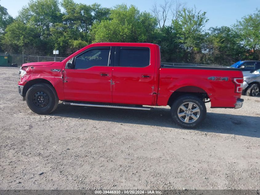 2019 Ford F-150 Xlt VIN: 1FTEW1E58KFC43733 Lot: 39446930