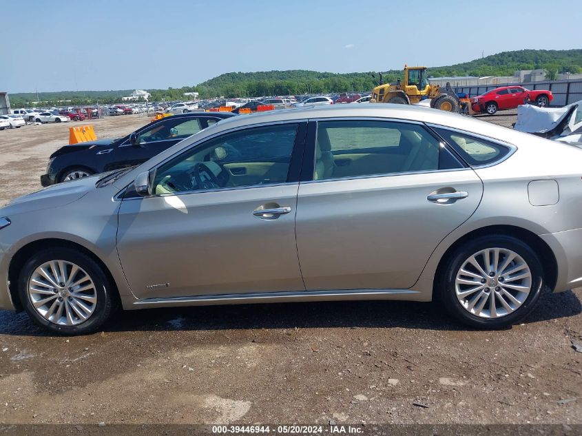 2013 Toyota Avalon Hybrid Limited VIN: 4T1BD1EB9DU008413 Lot: 39446944