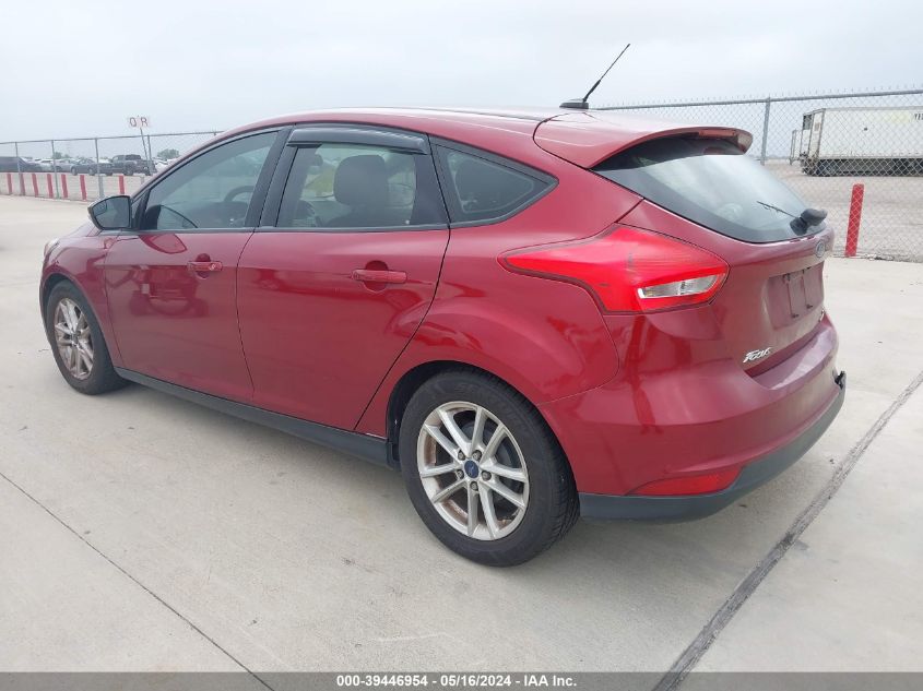 2015 FORD FOCUS SE - 1FADP3K23FL293516