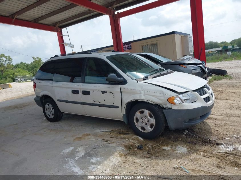2003 Dodge Caravan Se VIN: 1D4GP25393B103860 Lot: 39446958