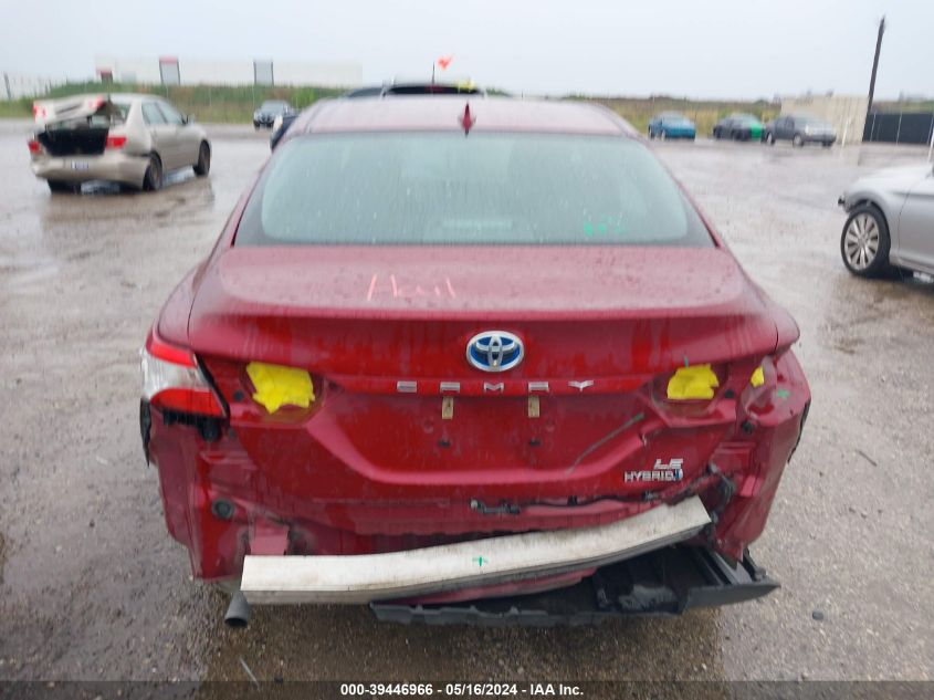 2019 Toyota Camry Hybrid Le VIN: 4T1B31HK7KU516780 Lot: 39446966