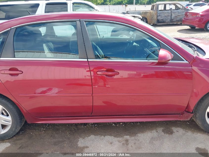 2011 Chevrolet Impala Lt VIN: 2G1WB5EKXB1114518 Lot: 39446972