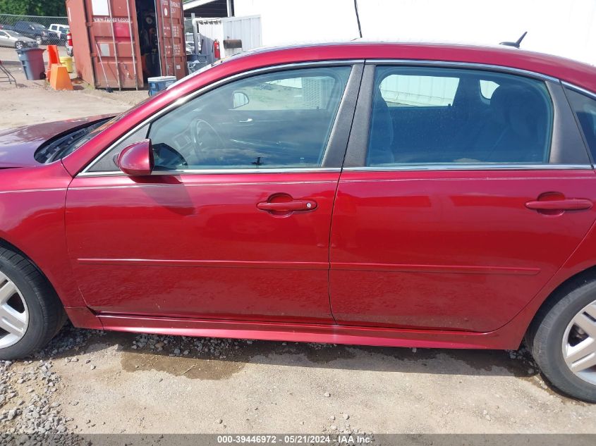 2011 Chevrolet Impala Lt VIN: 2G1WB5EKXB1114518 Lot: 39446972