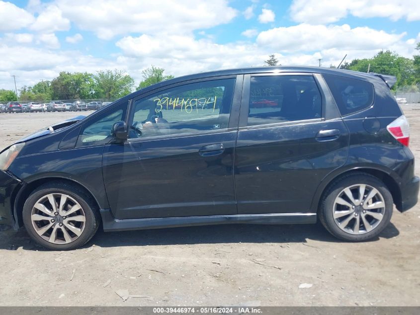 2013 Honda Fit Sport VIN: JHMGE8H52DC060606 Lot: 39446974