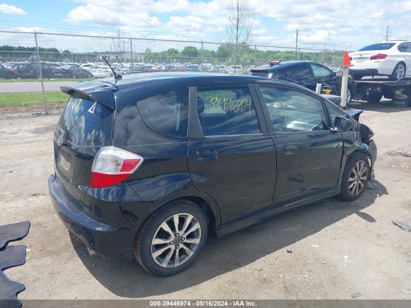 2013 Honda Fit Sport VIN: JHMGE8H52DC060606 Lot: 39446974