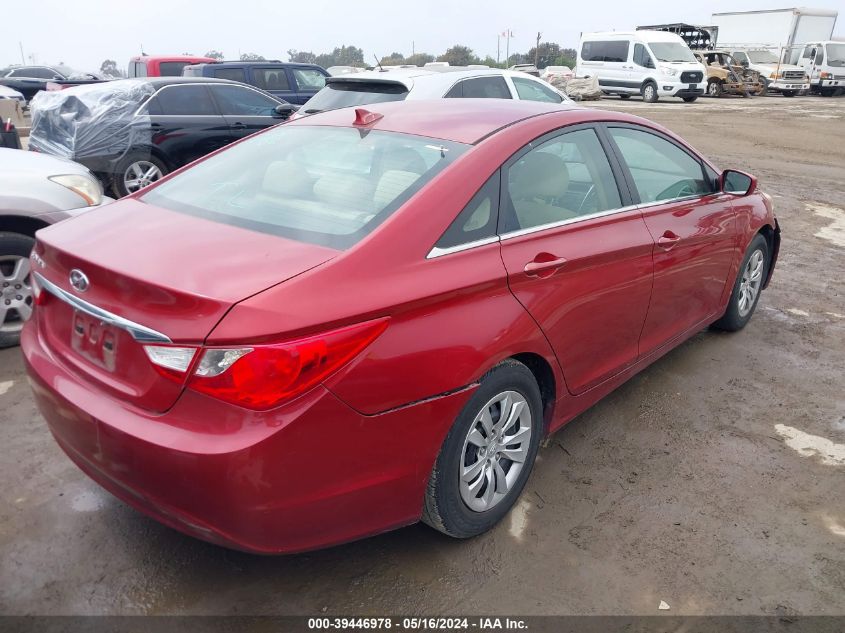 2012 Hyundai Sonata Gls VIN: 5NPEB4AC0CH488437 Lot: 39446978