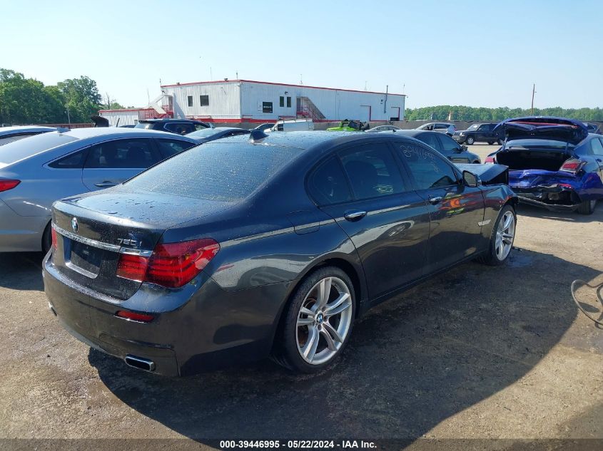 2015 BMW 750I VIN: WBAYA8C59FD825734 Lot: 39446995