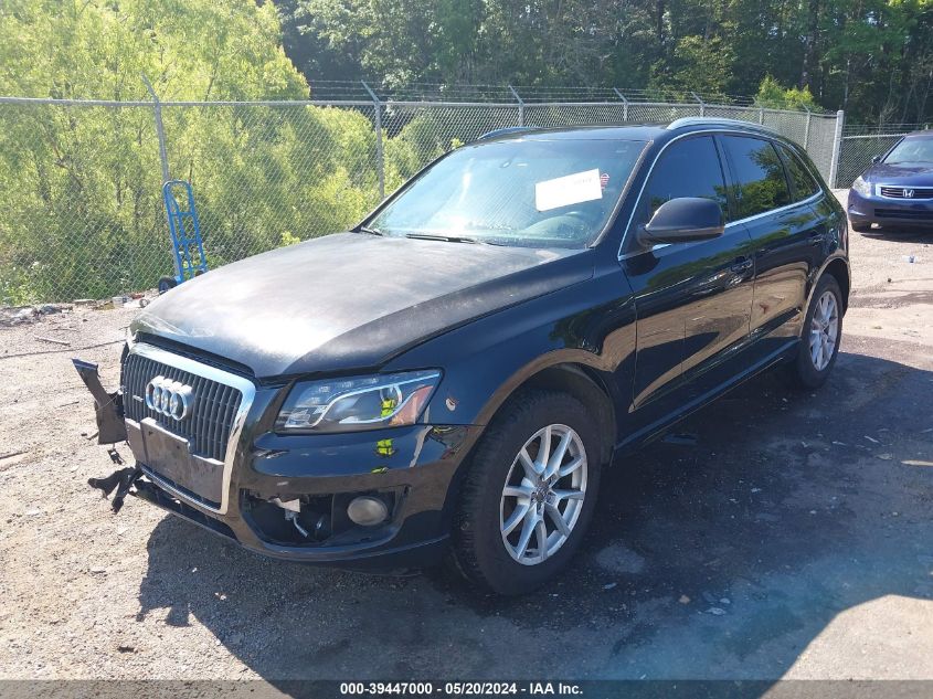 2012 Audi Q5 2.0T Premium VIN: WA1LFAFP8CA066911 Lot: 39447000