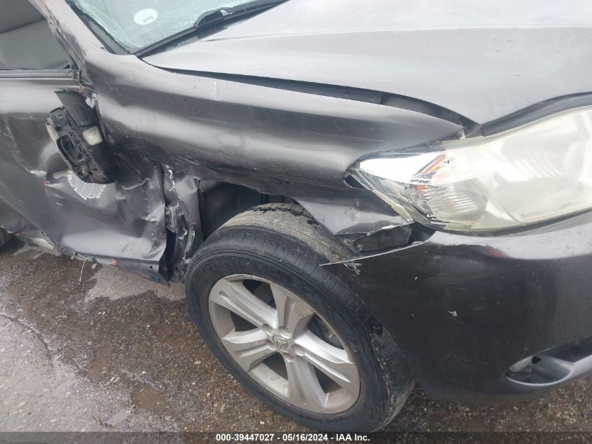 2009 Toyota Highlander Limited VIN: JTEDS42A692079826 Lot: 39447027