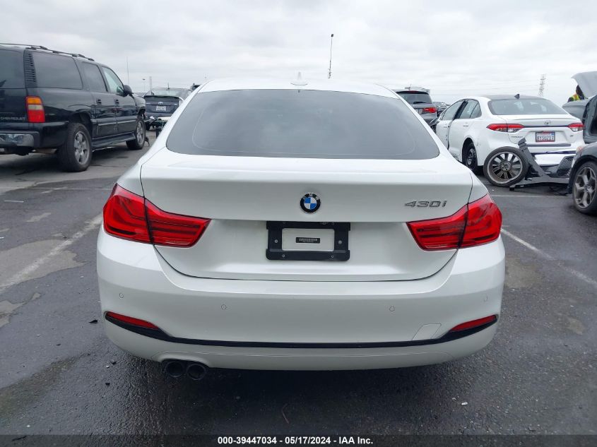 2019 BMW 430I Gran Coupe VIN: WBA4J1C50KBM16937 Lot: 39447034