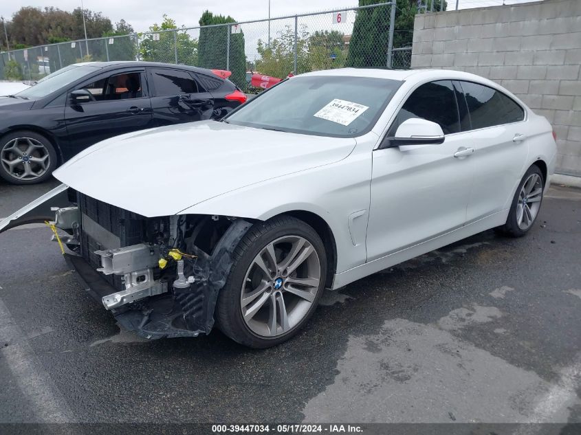 2019 BMW 430I Gran Coupe VIN: WBA4J1C50KBM16937 Lot: 39447034