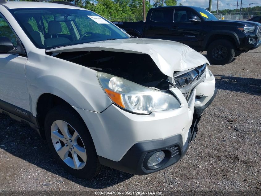 2014 Subaru Outback 2.5I VIN: 4S4BRBAC9E3218586 Lot: 39447036