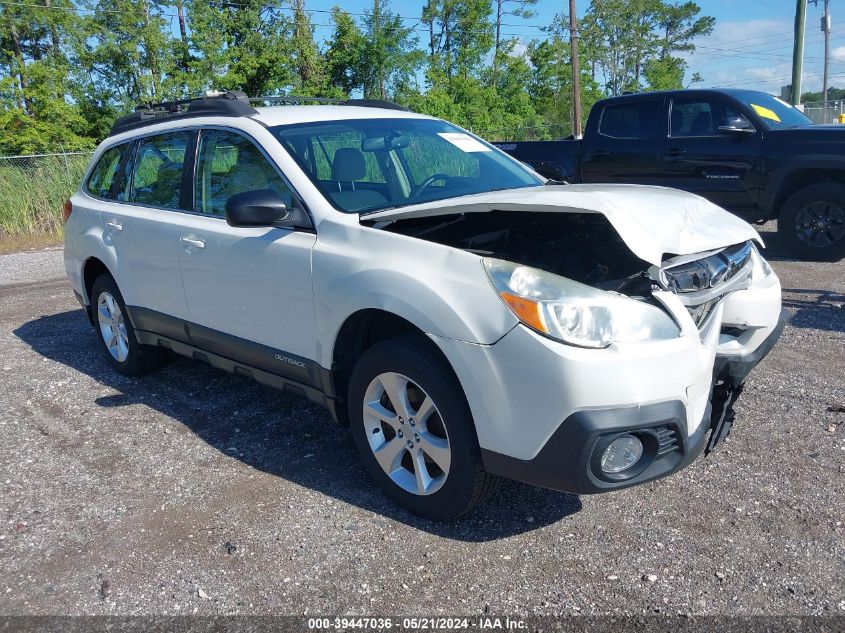 2014 Subaru Outback 2.5I VIN: 4S4BRBAC9E3218586 Lot: 39447036