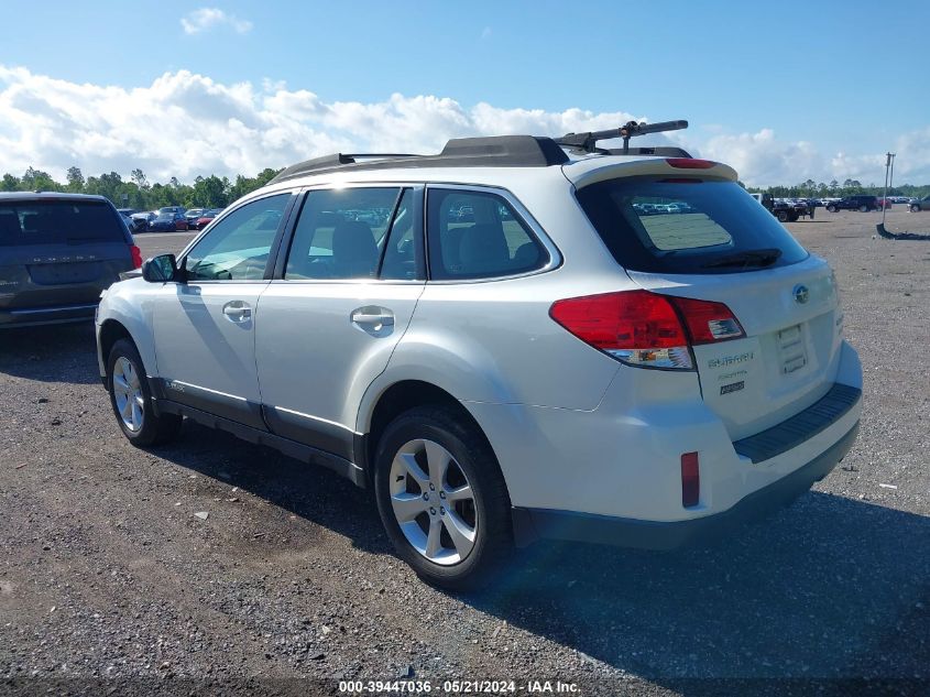 2014 Subaru Outback 2.5I VIN: 4S4BRBAC9E3218586 Lot: 39447036