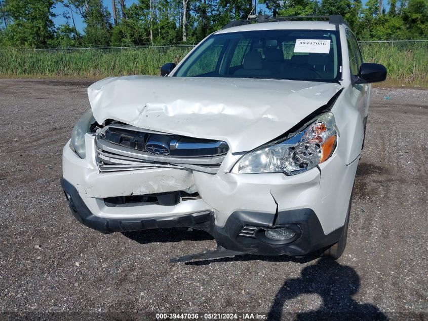 2014 Subaru Outback 2.5I VIN: 4S4BRBAC9E3218586 Lot: 39447036