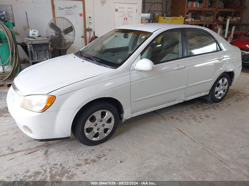 2004 Kia Spectra Ex/Lx VIN: KNAFE121745009758 Lot: 39447039