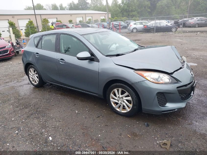 2012 Mazda Mazda3 I Touring VIN: JM1BL1L86C1684381 Lot: 39447051