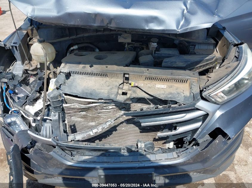 2017 Hyundai Tucson Se VIN: KM8J3CA48HU294794 Lot: 39447053