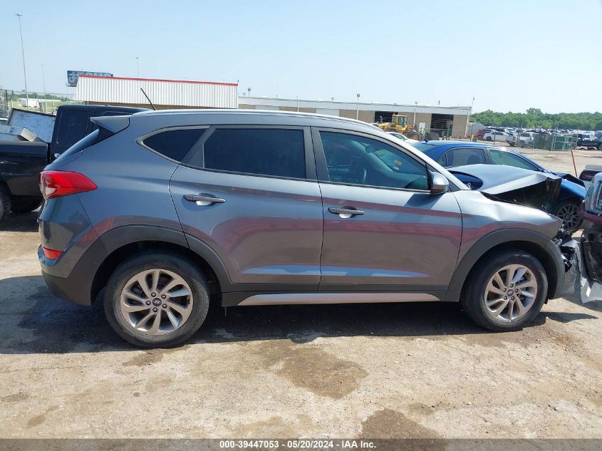 2017 Hyundai Tucson Se VIN: KM8J3CA48HU294794 Lot: 39447053