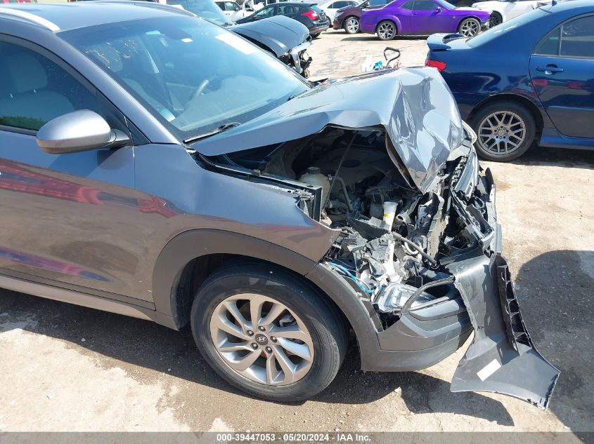 2017 Hyundai Tucson Se VIN: KM8J3CA48HU294794 Lot: 39447053