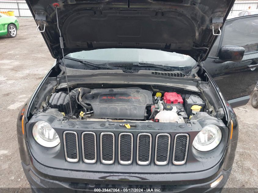 2018 Jeep Renegade Latitude Fwd VIN: ZACCJABB3JPJ35934 Lot: 39447064