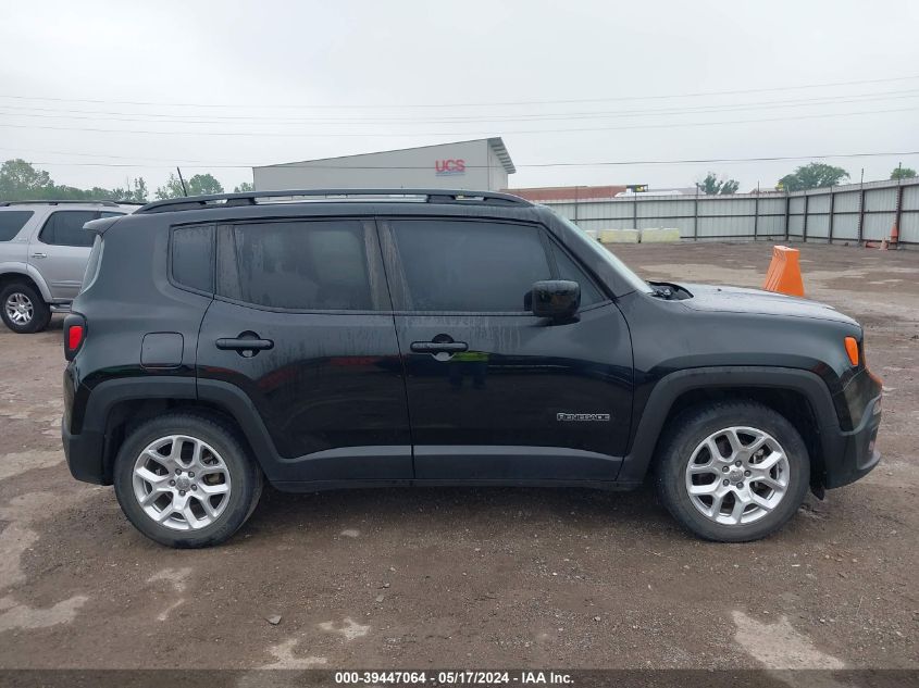 2018 Jeep Renegade Latitude Fwd VIN: ZACCJABB3JPJ35934 Lot: 39447064