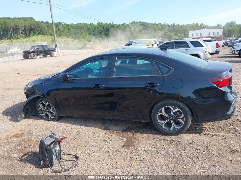 2021 Kia Forte Lxs VIN: 3KPF24AD2ME345010 Lot: 39447070