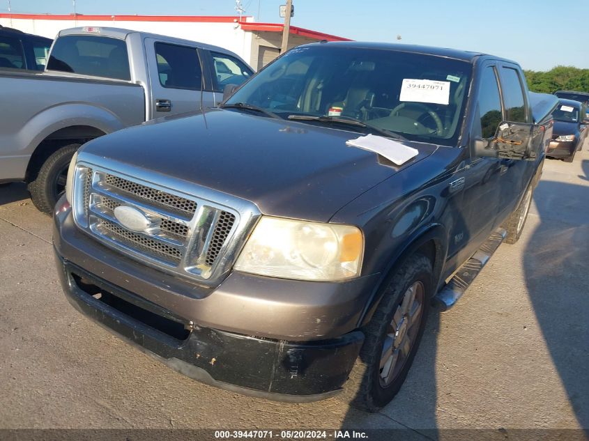 2008 Ford F-150 60Th Anniversary/Fx2/Xl/Xlt VIN: 1FTRW12W68KD13387 Lot: 39447071