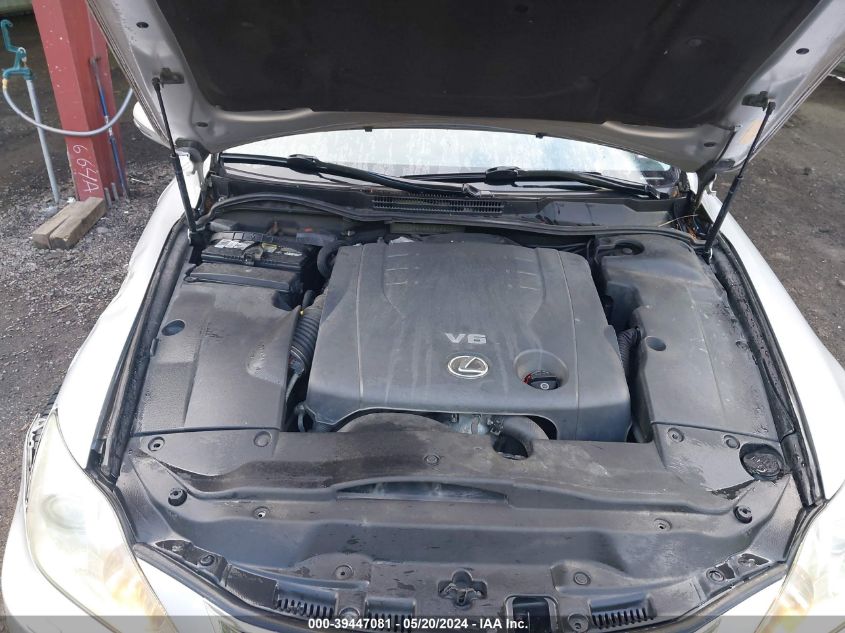 2010 Lexus Is 250 VIN: JTHCF5C28A5036060 Lot: 39447081