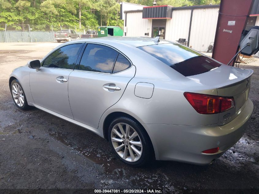 2010 Lexus Is 250 VIN: JTHCF5C28A5036060 Lot: 39447081