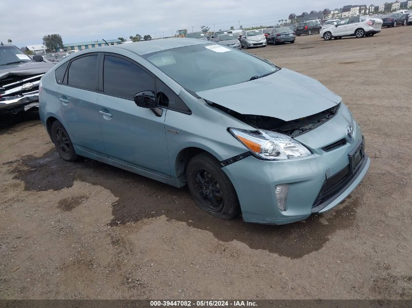 2013 Toyota Prius Two VIN: JTDKN3DU4D5615376 Lot: 39447082