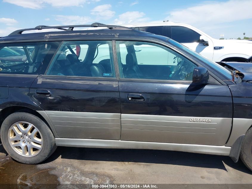2003 Subaru Outback Limited VIN: 4S3BH686337637814 Lot: 39447083