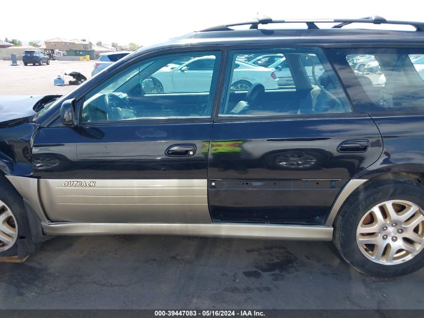 2003 Subaru Outback Limited VIN: 4S3BH686337637814 Lot: 39447083