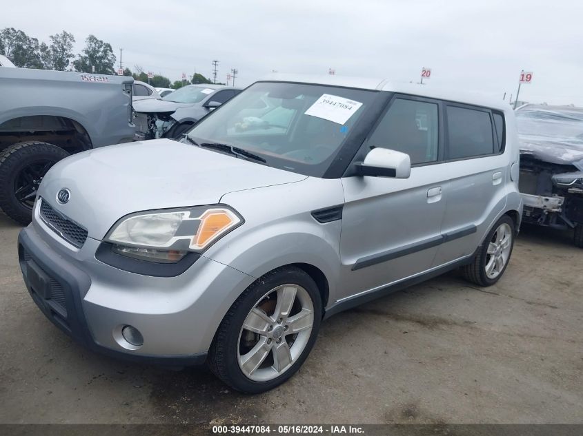 2010 Kia Soul Sport VIN: KNDJT2A28A7091616 Lot: 39447084