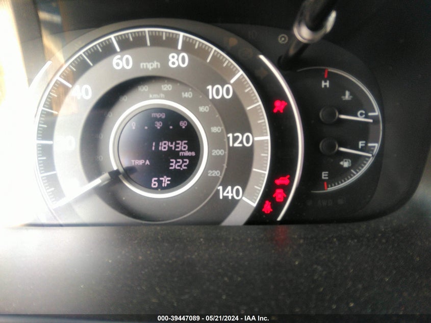 2013 HONDA CR-V EX - 2HKRM4H5XDH652331