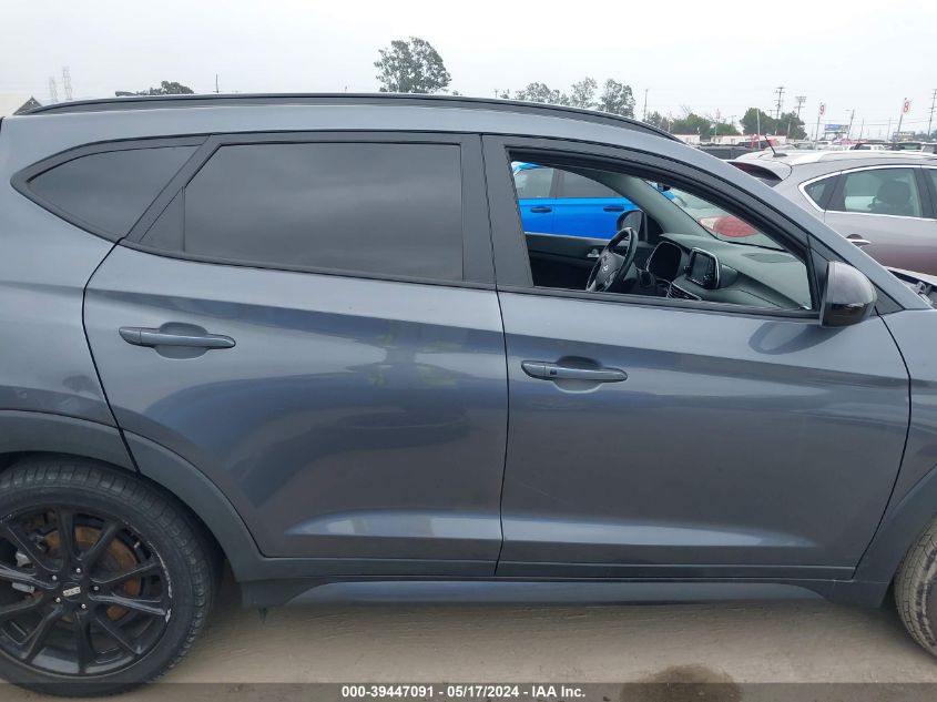 2019 Hyundai Tucson Night VIN: KM8J33AL9KU925194 Lot: 39447091