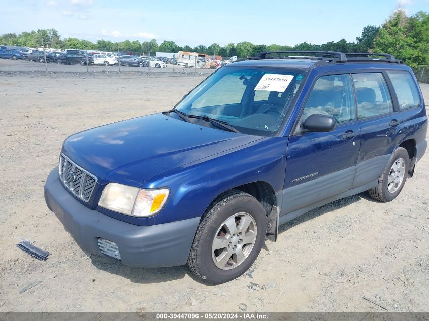 2001 Subaru Forester L VIN: JF1SF63521H737808 Lot: 39447096