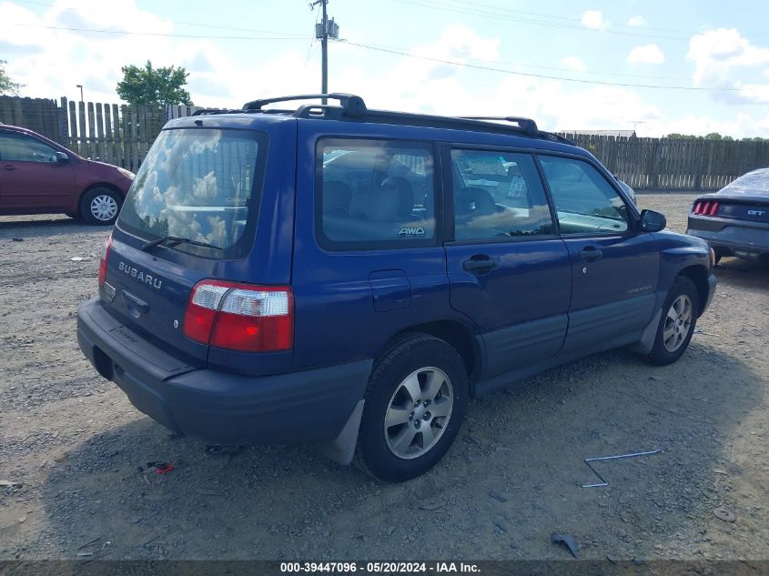 2001 Subaru Forester L VIN: JF1SF63521H737808 Lot: 39447096