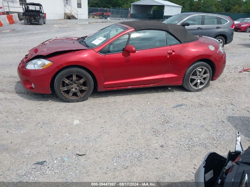 2008 Mitsubishi Eclipse Spyder Gt VIN: 4A3AL35T48E035930 Lot: 39447097