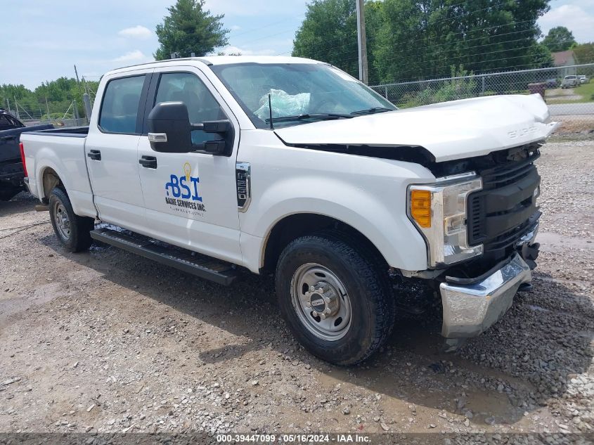 2017 Ford F-250 Xl VIN: 1FT7W2A68HED99668 Lot: 39447099