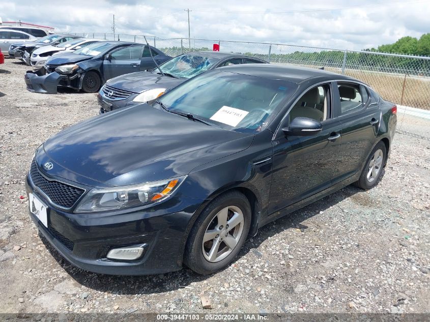 2015 Kia Optima Lx VIN: KNAGM4A78F5660558 Lot: 39447103