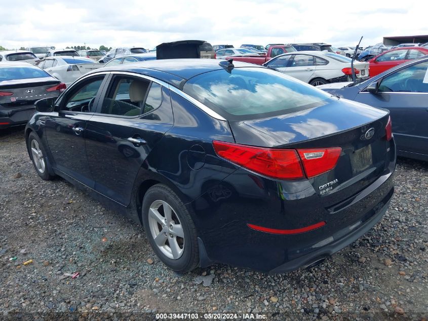 2015 Kia Optima Lx VIN: KNAGM4A78F5660558 Lot: 39447103