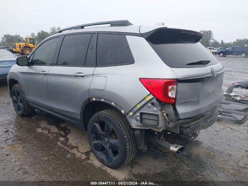 2021 Honda Passport Awd Elite VIN: 5FNYF8H03MB021131 Lot: 39447111