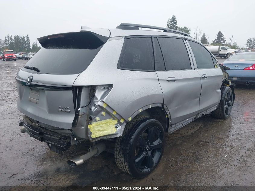 2021 Honda Passport Awd Elite VIN: 5FNYF8H03MB021131 Lot: 39447111