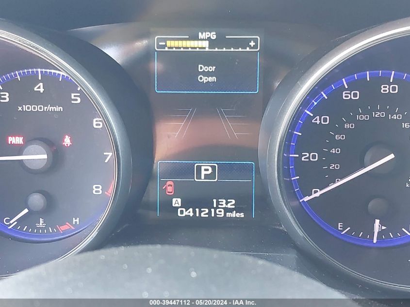 2019 Subaru Outback 2.5I Premium VIN: 4S4BSAHC9K3200444 Lot: 39447112